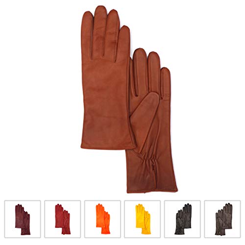 MGGMOKAY Nappa Lambskin Cashmere Gloves