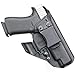 BrotherCraft Kydex Holster for Glock 48 - IWB AIWB with Removable Claw Concealment Wing, Adjustable Cant and Ride Height- Made in The USA (Black, Right-Handed)