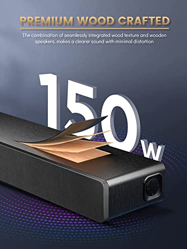 Soundbar mit Subwoofer von Meredo unter 100 Euro