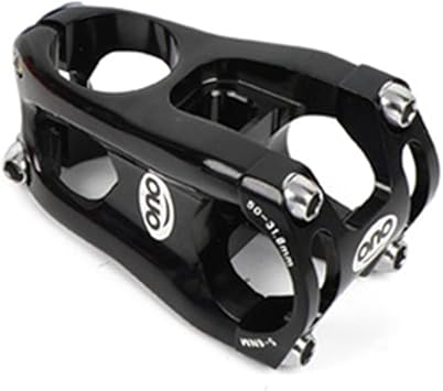 Mountain Bike CNC Stem Ultralight Bicycle Hollow Handlebar Stem High-Strength Aluminum Alloy 31.8x50mm Stem for MTB/Road Bike