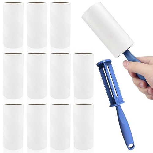 Baxcdyswe Quita Pelos Mascota 720 Hojas, 12 Rollos