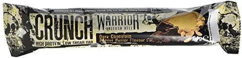 Warrior Crunch Protein Dark Chocolate Peanut 12 Bars