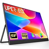 UPERFECT Portable Monitor 17.5 Zoll, 1920×1200P FHD Tragbarer Monitor 16:10 125% sRGB 1500:1 IPS Display mit USB-C & HDMI, Ultra dünn Augenschutz Externer Zweiter Bildschirm für PC/Mac/PS3/4/5/Xbox