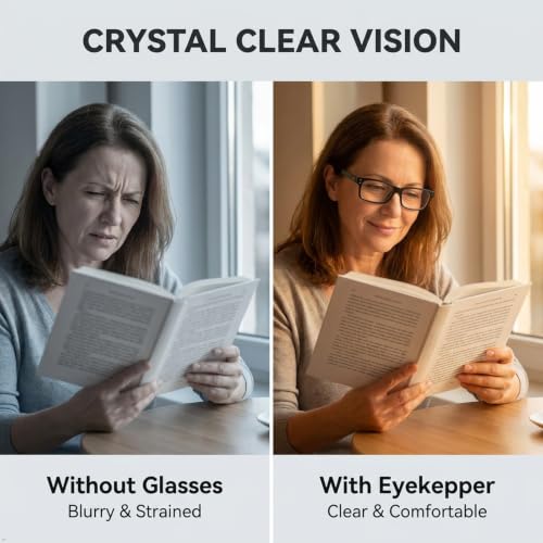 Image of Eyekepper Reading Glasses Men,Readers for Women,11pk Stylish Designer 4.0