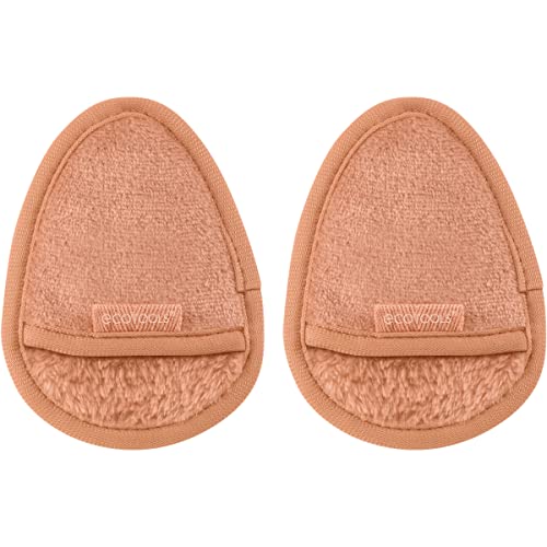 Ecotools Gentle Facial Cleansing Cloths, Reusable, Antioxidant Citrus Infused Face Cloths, Removes Makeup, Dirt, & Oils From Pores, Eco-Friendly & Washable, Vegan & Cruelty Free, Pack Of 2 #TOP1