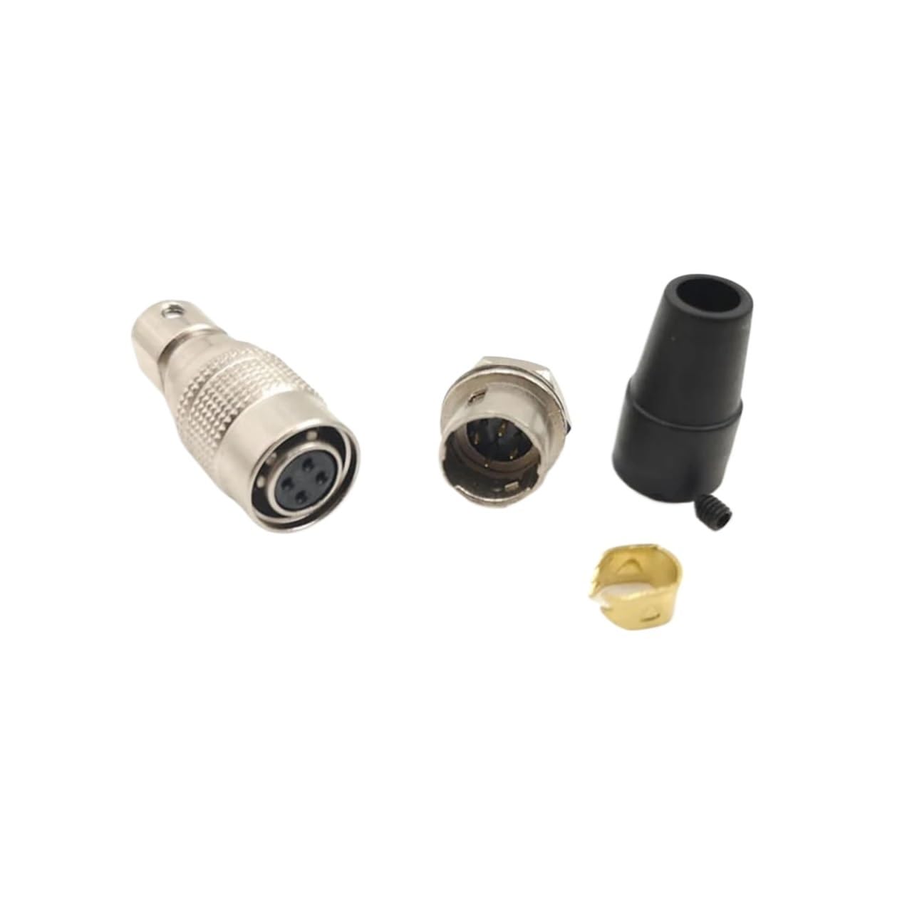 Hir-Se-Stecker, 4-poliger Stecker und Soc-Ket HR10A -7P-4S/HR10A-7R-4P, Stecker und Buchse, 4-poliger Stecker (Stecker mit Buchse)