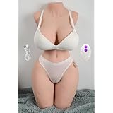 Yugong® 電動オナホ 大型オナホ 高級TPEオナホール 14.5KG 振動 収縮 13段階強弱調整 防水 1:1等身大 おっぱい 美乳 巨乳 桃色乳首 美尻 腰振り名器 骨格入り ぐちょ濡れオナホール 非貫通 男性用 アダルトグッズ