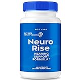 rize labs - Neuro Rise Capsules, Hearing Support Supplement, Pills to Support Healthy Hearing, Advanced Formula for Ear Health, Tinnitus & Noise Relief (60 Capsules)