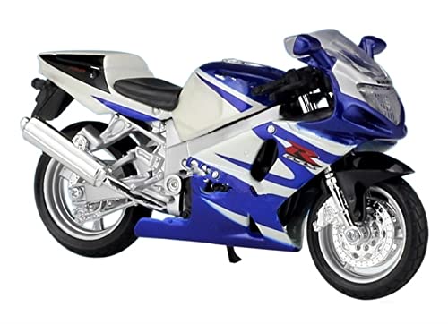 Suzuki RM-Z250 modèle de moto miniature 1:18 jouet de collection diecast bleu pour enfant