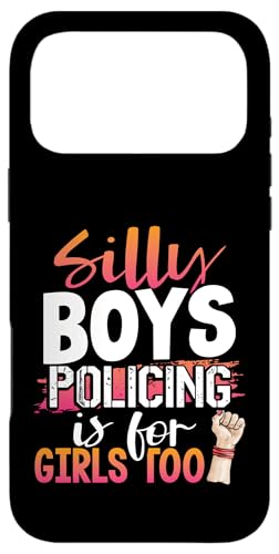 Silly Boys Policing is for Girls Too Policewan �X�}�z�P�[�X iPhone 17 Pro Max �p