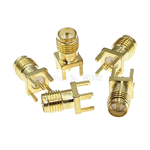 xcluma SMA Male Jack Solder PCB SMA-KE Mount Straight RF Connector