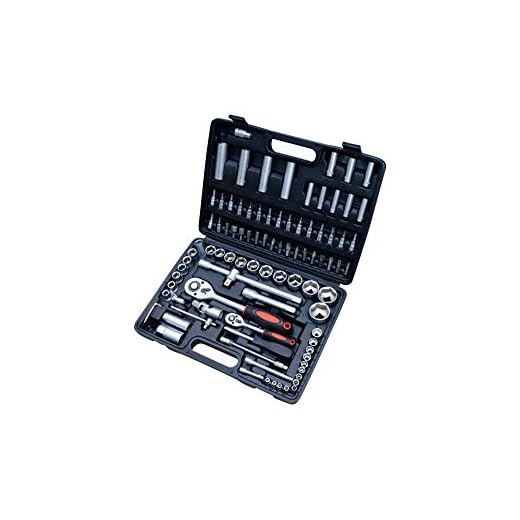 Steckschlüssel-Satz 94 Teilig - 1/4" und 1/2"