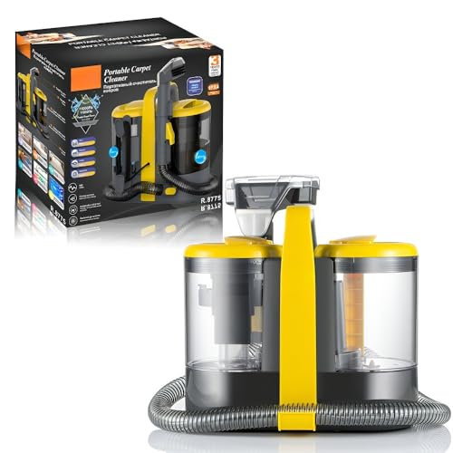 TS TAC-SKY Portable Carpet Cleaner & Washer 600W - Multi-Functional For Home Use