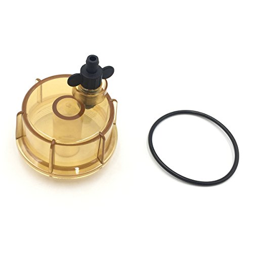 Replacement Rk30475 Fuel Water Separator Collection Bowl Plastic Clear Bowl Replaces S3213 #TOP4