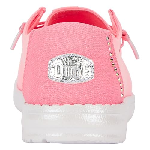 Image of HEYDUDE Women's Wendy Stardust Slip On Loafers | Lightweight Casual Shoes for Travel, Walking & Everyday Style