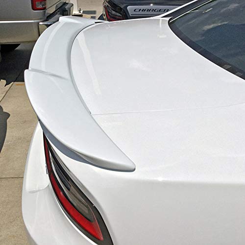 Dawn Enterprises Ch-Hc14 Hellcat Style Flush Mount Spoiler Compatible With Dodge Charger - Ivory (Pwd) #TOP3