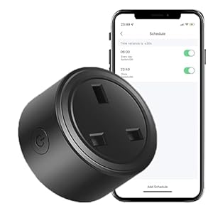 UanTii 20A Tuya Smart Plug WIFI Wireless Outl...