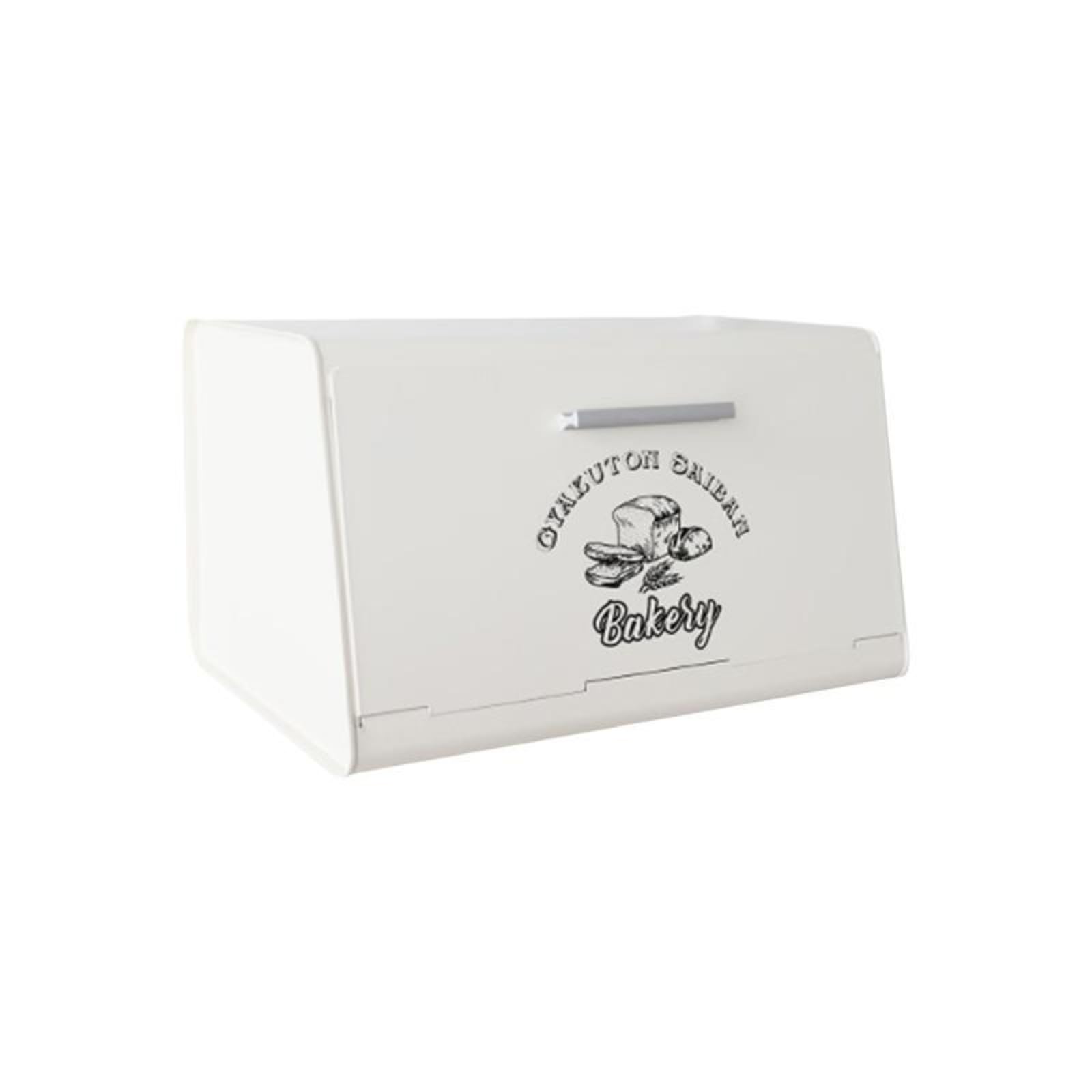 Metal Storage Box with Lid, Organizer Chest, Desktop Entryway, Sturdy 34x23.5x20cm-image-46