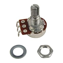 FLEOR Mini potentiomètres de guitare B250K-Ohm conique linéaire grossièrement moleté arbre fendu potentiomètre 15mm avec… - Les Beatles, Paul McCartney, John Lennon, RIngo Starr, George Harrison FLEOR Mini potentiomètres de guitare B250K-Ohm conique linéaire grossièrement moleté arbre fendu potentiomètre 15mm avec… – Image 5