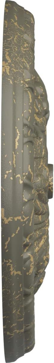 Ekena Millwork CM16AMWHC 15 3/4"OD x 5/8"P Amelia Ceiling Medallion, Witch Hazel Crackle