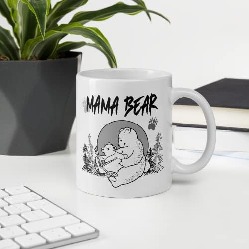 Mama Bear Mug, Mummy Mug Mama Bear New Presents for Mum Novelty Mugs Women from Daughter Christmas Gift Funny Present Mothers Day Gifts Best mom Gift Mother Birthday Gifts Mum Pregnant Mum Mug Gifts