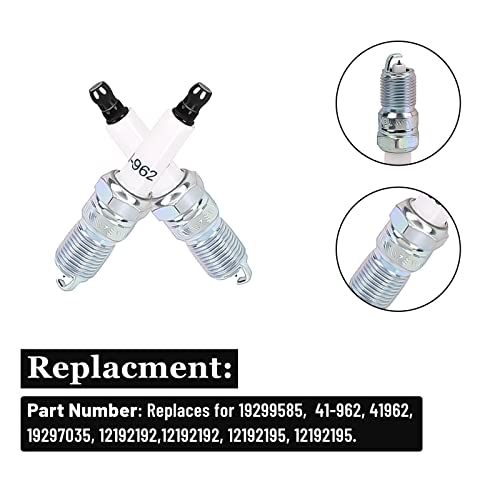 41-962 Spark Plugs & 9748HH Spark Plug Wires Endxedo Spark Plug Wire Set Compatible with Chevy 5.3 LS2 LS3 LS4 LS7 Engines - for Escalade Chevrolet Silverado Suburban GMC Sierra Hummer H2