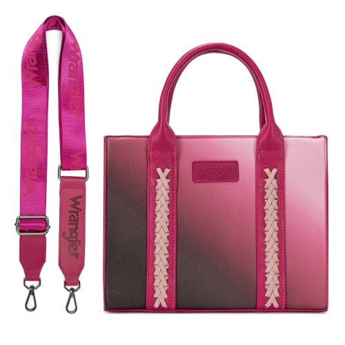 Image of Wrangler Tote Bag for Women Designer Satchel Handbags Top-handle Purses with Strap