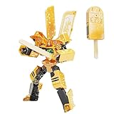 Ice Cream Transforming Toy - Transform into Robot Action Figure,Four Mythical Beast Styles with Movable Joints | for Kids Boys Girls Collectors Indoor Outdoor Play