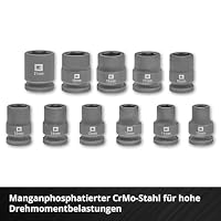 Einhell L-CASE 12-tlg. KFZ-Impact-Stecknuss-Set – Ansicht 3