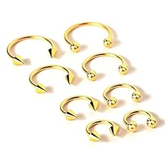 Gold Septum rings lip rings