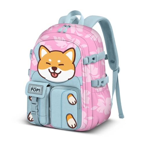 Sac à dos Haru Oh My Pop rose de 15 litres dimensions compactes 27 x 40 cm