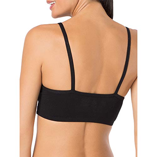 Fruit Of The Loom 9036-933-36 Womens Spaghetti Strap Cotton Pull Over 3 Pack Sports Bra thumb #7