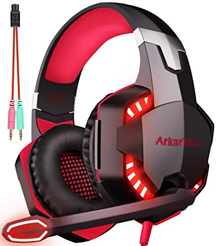 ARKARTECHゲーミング ヘッドセット ヘッドホン ヘッドフォン ゲームヘ ARKARTECHゲーミング ヘッドセット ヘッドホン ヘッドフォン