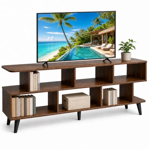Lightdot 65 Inch TV Stand, up to 75 Inch TVs,