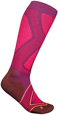 Bauerfeind Ski Performance Compression Socks for Skiing, Snowboarding & Winter Sports - Targeted Compression Zones - Comfortable Fit for Maximum Performance
