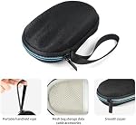 Cas de transport de marchandises dangereuses pour Logitech M170 M185 M220 M221 Cas de stockage de la souris pour ordinateur Trackball sans fil
