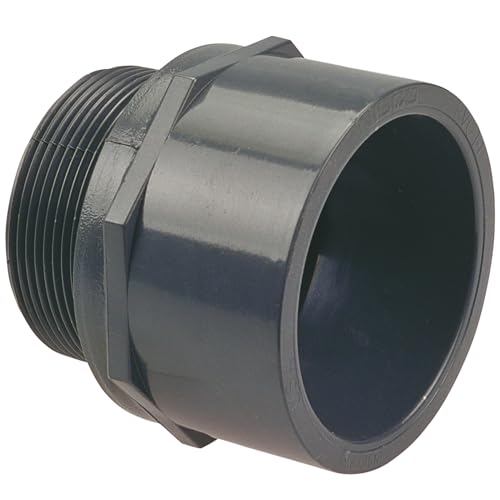 Adaptador PVC Cédula 80 Nibco 4504 accesorio socket NPT macho 2