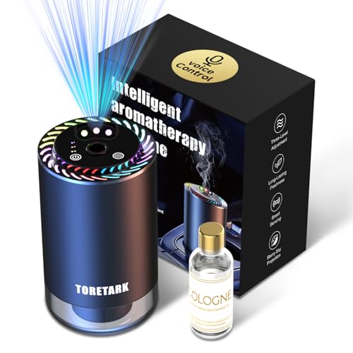 Smart Car Air Freshener Diffuser Voice Control with Starry Projection
