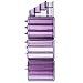 READAEER Makeup Cosmetic Organizer Storage Drawers Display Boxes Case with 12 Drawers (Purple)