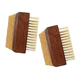 Large champ d'application : des baskets aux bottes en cuir, cet outil convient à tous les types et matériaux de chaussures. brosse pour chaussures en crêpe et daim