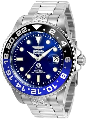Invicta Grand Diver Paslanmaz Çelik Erkek Otomatik Saat - 47 mm