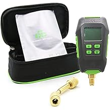ST-VG90 Digital Vacuum Gauge- Digital Display Electronic High-Precision Pressure Counting Display Vacuum Gauge 0.5MPA 72PSI