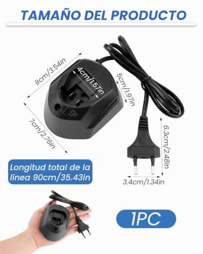 Miniatura 2 de Cargador Para Bosch 10.8v-12v Al1115cv Al1130cv Professional 12v Litio Cargador De Repuesto Para Bosch Batería Bat411 Bat412 Bat413 Bat414 Batería Cargadors Rápido, Conectar Y Usar