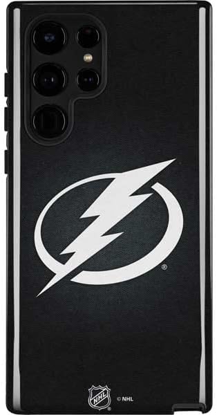 Skinit Pro Phone Case Compatible with Galaxy S22 Ultra - Officially Licensed NHL Tampa Bay Lightning Lineup Design