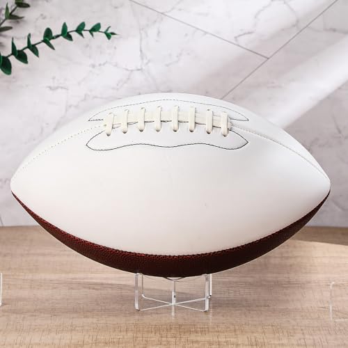 Mudder 12 Pack Acrylic Ball Stand 3.54 X1.3 Inch Bulk Clear Basketball Stand for Display Clear Ball Holder for Football Basketball Soccer Volleyball Rugby by Mudder - Image 5