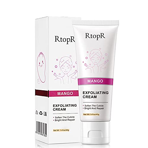 Mango Exfoliating Cream Deep Cleaning Nourishing Moisturizing Exfoliation Face Exfoliating Cream Face Exfoliator Exfoliating Gel Skin Care 40g