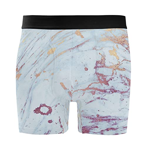 Bóxer para hombre de mármol azul y cobre pack de 2 calzoncillos ultrasuaves