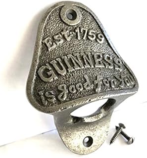 Guinness CAST Iron BAR Wall Mounted Bottle Opener