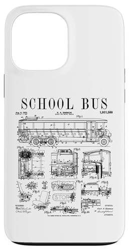 School Bus Driver Buses ������ ���B���e�[�W �����v�����g �X�}�z�P�[�X iPhone 13 Pro Max �p