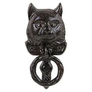 Earl Diamond Löwenkopf Türklopfer Gusseisen